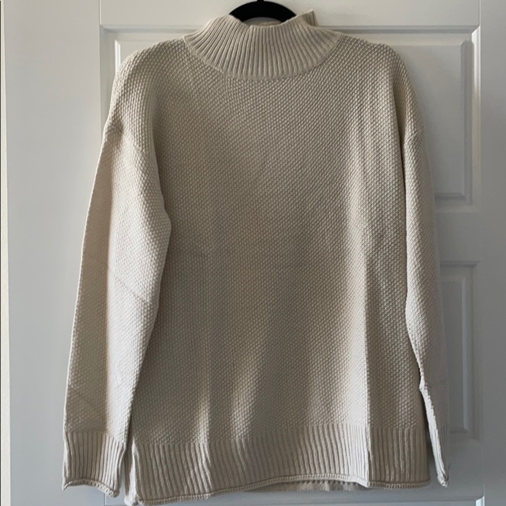 Mock neck sweater